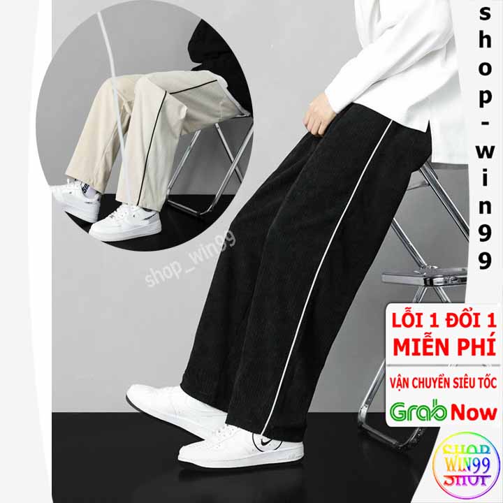 ⚡ FREESHIP ⚡ Quần jogger nam nữ ống xuông from rộng dây rút bo gấu vải PE thời trang cao cấp