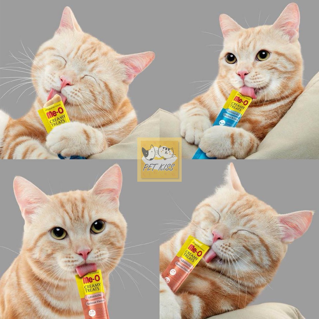 Súp thưởng cho mèo Creamy Treats Me-O, Thanh 15g