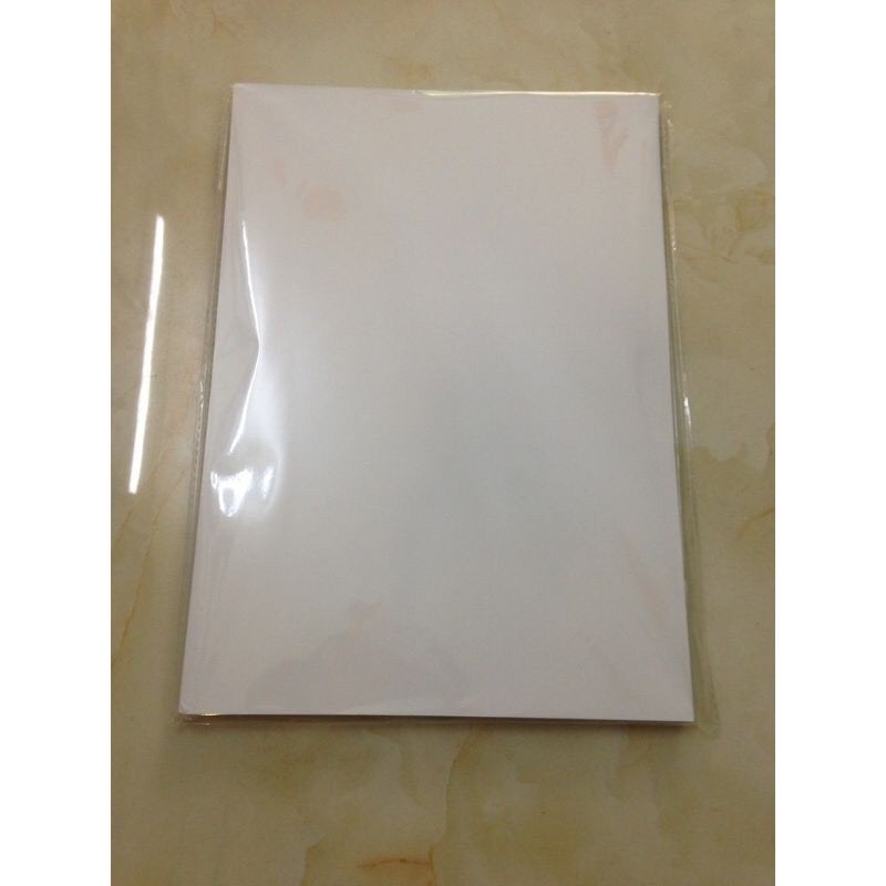 GIẤY IN ẢNH DECAL A4 ĐL135 (Đề can photo - Photo paper)