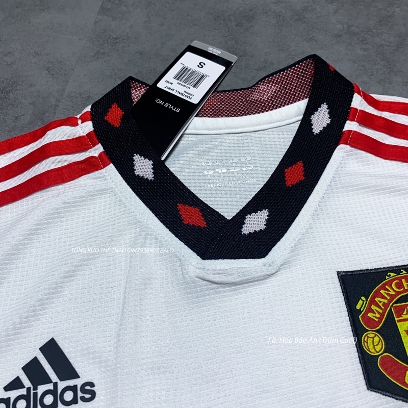 Bộ Quần Áo Đá Banh CLB Manchester Teamview màu trắng 2023