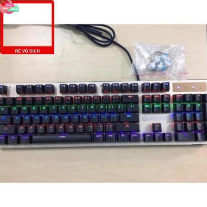 Bàn phím cơ game cao cấp Bosston MK916 tùy chỉnh 9 kiểu đèn led | BigBuy360 - bigbuy360.vn
