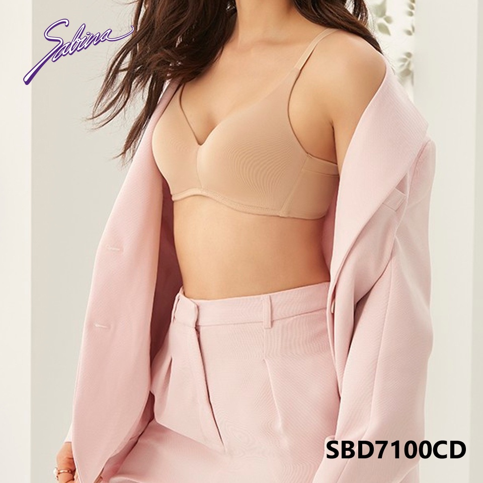 Áo Lót Không Gọng Mút Mỏng Phù Hợp Ngực Vừa Và Lớn Perfect Bra By Sabina SBD7100