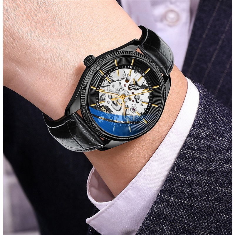 Đồng Hồ Cơ Tự Động CHENXI Chống Nước Sang Trọng Cho Nam