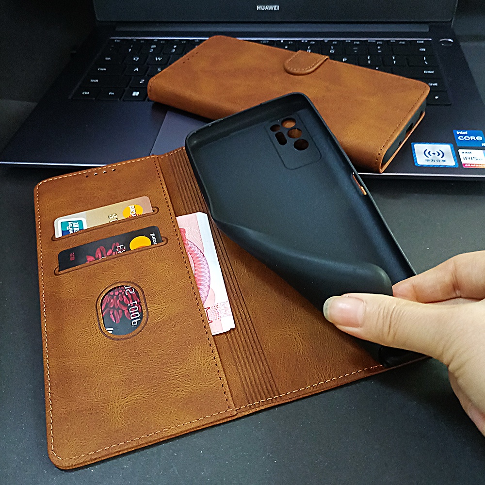 Ốp lưng Dạng Ví Da Lật Dành Cho Tecno Pova 2