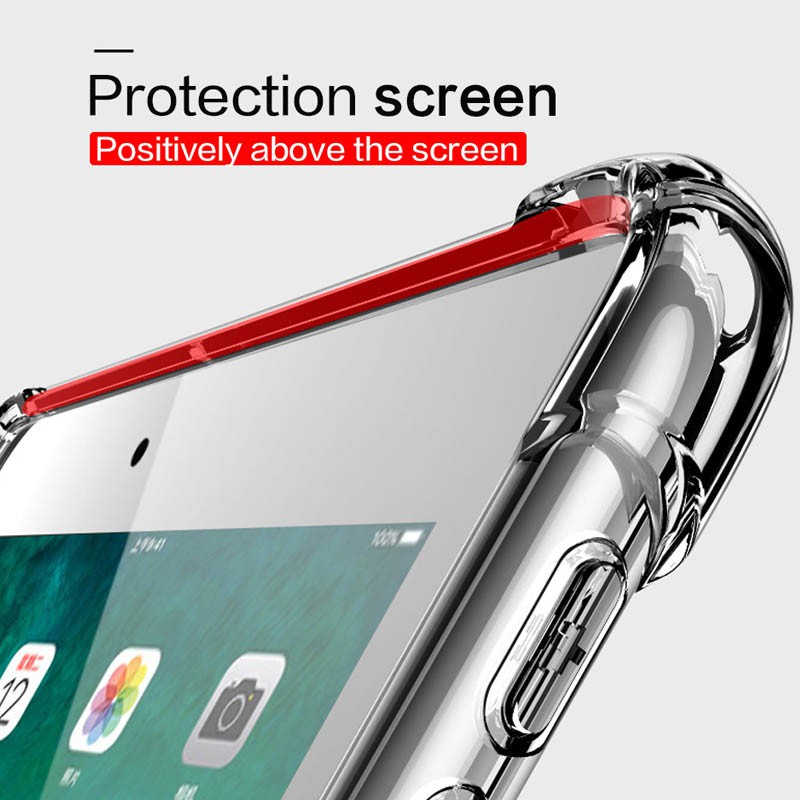 Ốp Lưng Silicone Trong Suốt Cho Ipad 10.2 2019 Thế Hệ 5th 6th 2017 2018 Gen Mini 5 4 3 2 Air 3rd | BigBuy360 - bigbuy360.vn
