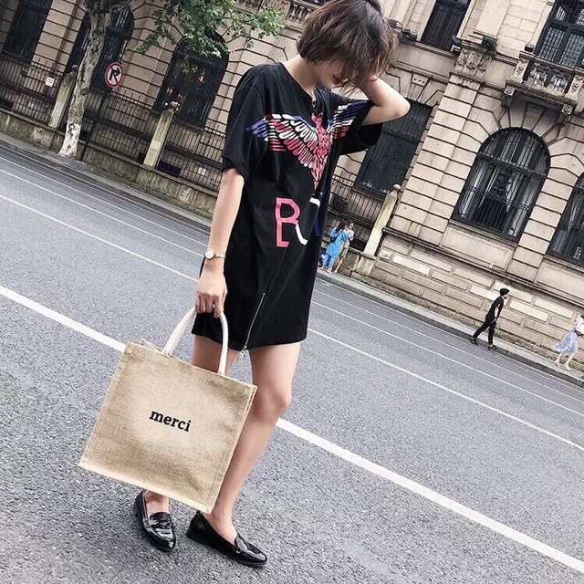 Túi cói loại 1 - ảnh thật