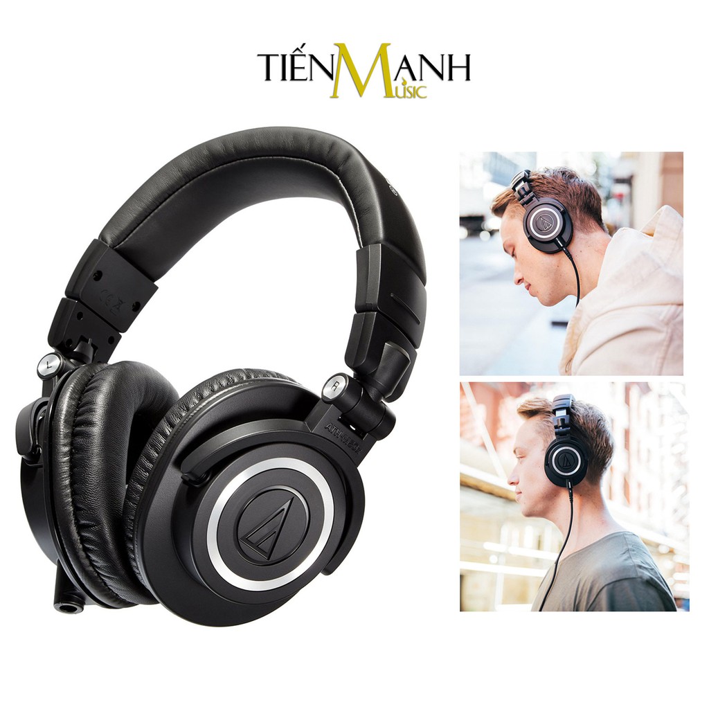 [Chính Hãng Japan] Audio Technica ATH-M50X Tai Nghe Kiểm Âm Studio Monitor Headphones Professional M50X ATHM50X
