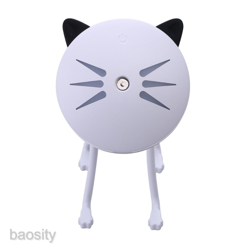 150ML Portable Cat USB Air Humidifier with Auto Shut-off Night Light