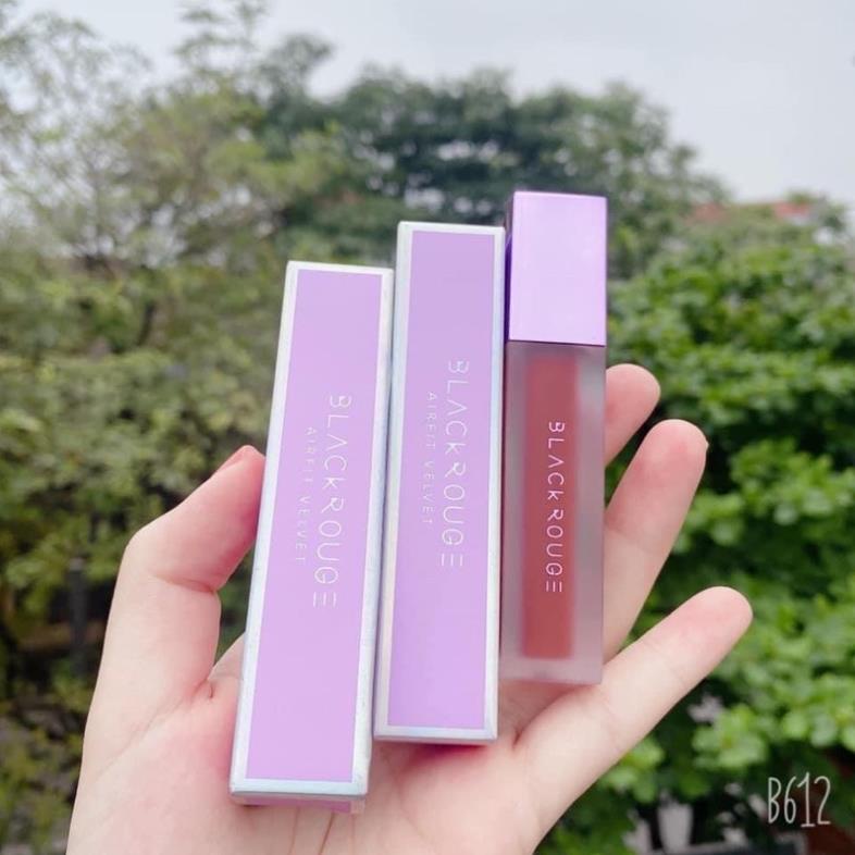 Son Black Rouge A12 màu đỏ gạch ver 2 nắp tím