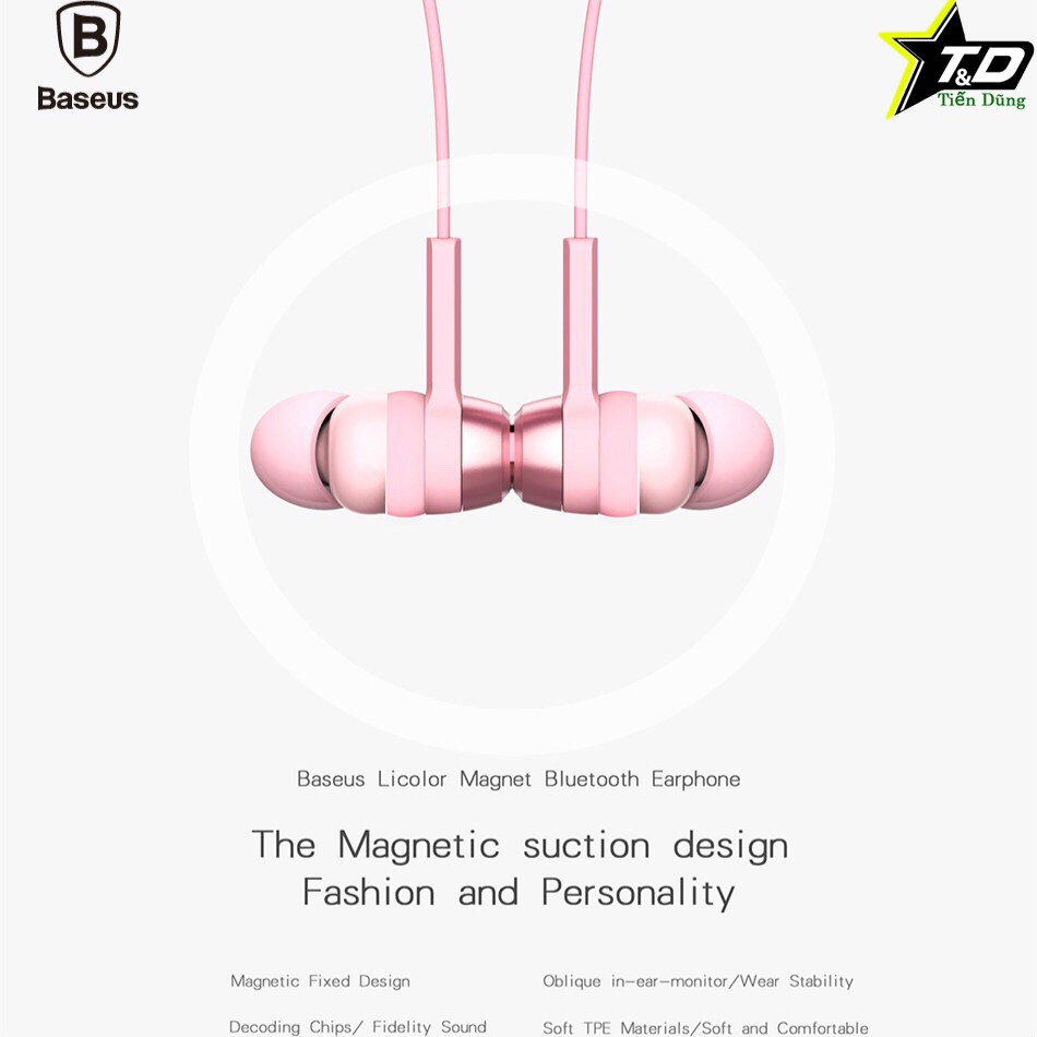 Tai nghe bluetooth Earphone Baseus B11 kiểu dáng thể thao quàng cổ