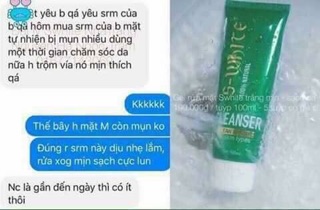 SỮA RỬA MẶT SWHITE