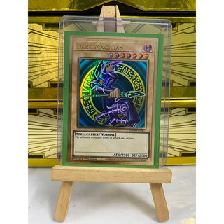 [ Dưa Hấu Yugioh ] Lá bài thẻ bài Dark Magician - Premium Gold Rare - Tặng bọc bài nhựa bảo quản