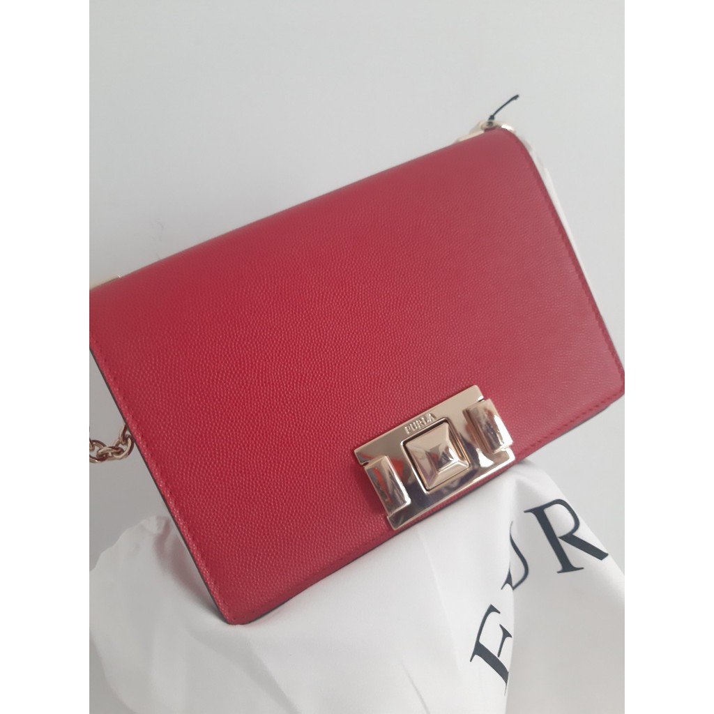 Túi Furla Mimi đỏ Ruby size 20 order từ Mỹ