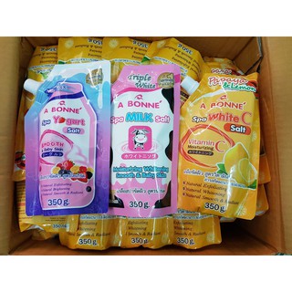 Muối Tắm Tẩy Da Chết Trắng Da ABonne Thái Lan Bịch 350gr