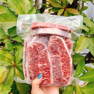 Lõi thăn vai bò úc nhập khẩu, nguyên liệu bò bit tết nướng bbq mềm ngon đặc biệt