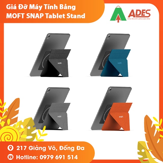 MOFT SNAP Tablet Stand Giá Đỡ Máy Tính Bảng Hít Nam Châm Màn Hình 9.7 Hàng Chính Hãng