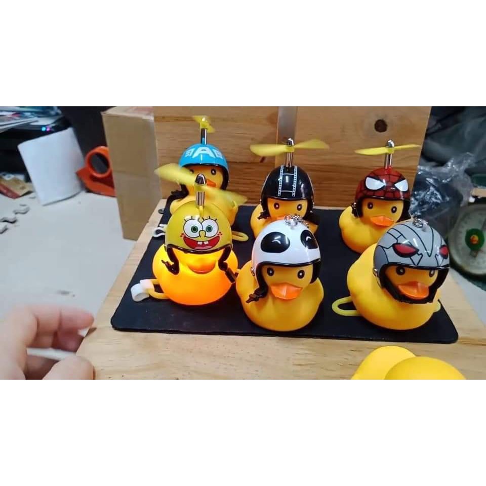 CHuyên sỉ VỊT đội mũ bảo hiểm còi đèn