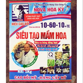 Phân bón lá cao cấp chuyên tạo mầm hoa 10.60.10