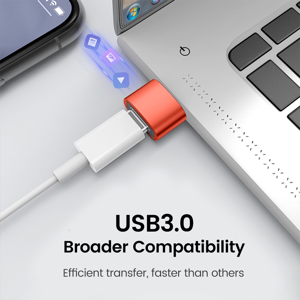 Đầu Chuyển Đổi USB 3.0 Sang 6A type-C OTG USB type C Cho Samsung S20 USBC OTG