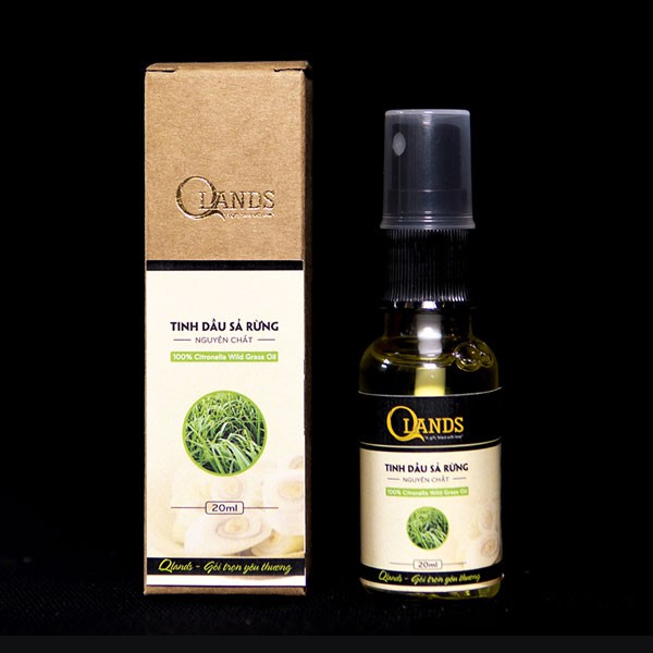 Tinh dầu sả rừng Qlands (10ml hoặc 20ml) - 01 lọ