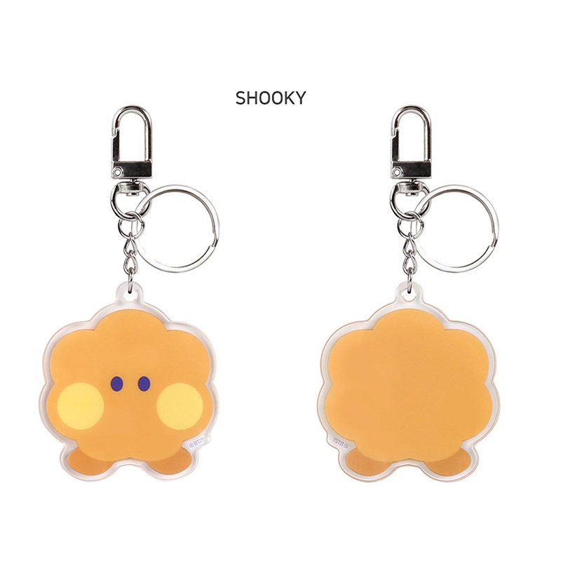 XiaoboACC Móc Khóa Hình Các Nhân Vật BT21 Xinh Xắn Dễ Thương