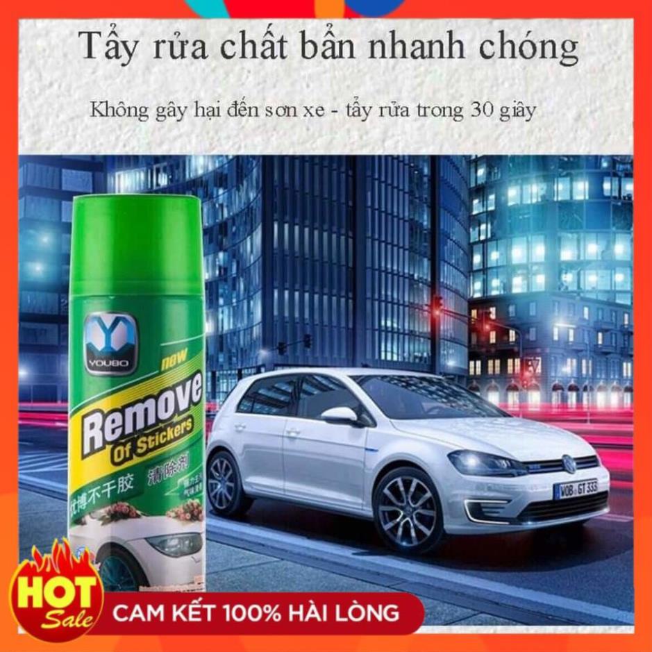 Chai xịt tẩy rửa keo ô tô – Remove of Sticker