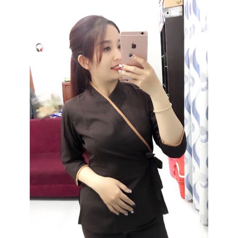 [Giá rẻ bất ngờ] Đồ lam đi chùa(nơ nhật không thêu) | BigBuy360 - bigbuy360.vn