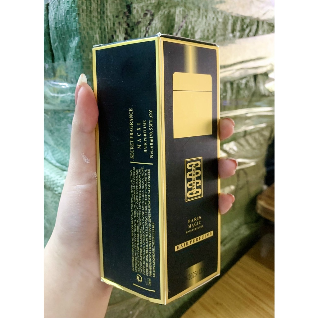 TINH DẦU DƯỠNG TÓC HƯƠNG NƯỚC HOA HAIR PERFUME COCO MACXI 60ML