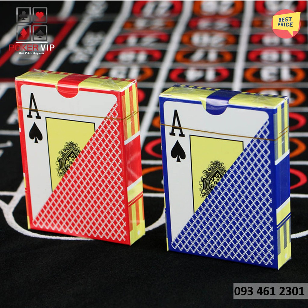 Bài nhựa - Bài tây chống nước Texas Hold'em Poker