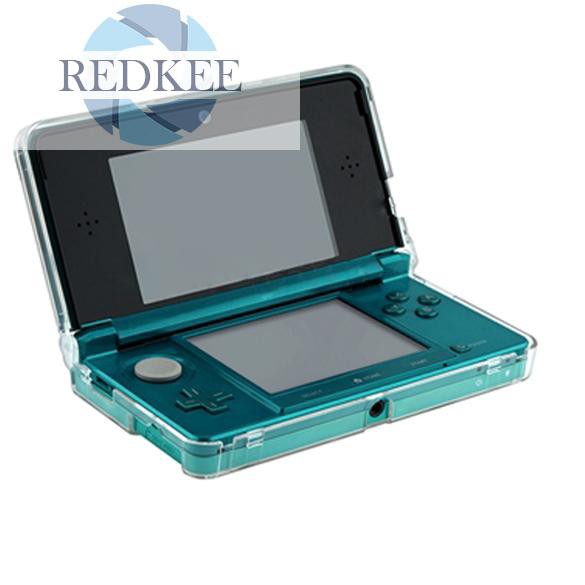 Ốp điện thoại cứng trong suốt cho Nintendo 3DS