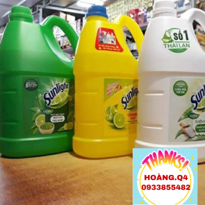 ⚡Nước rửa chén sunlight 3,6kg cam kết hàng chính hãng 100%⚡