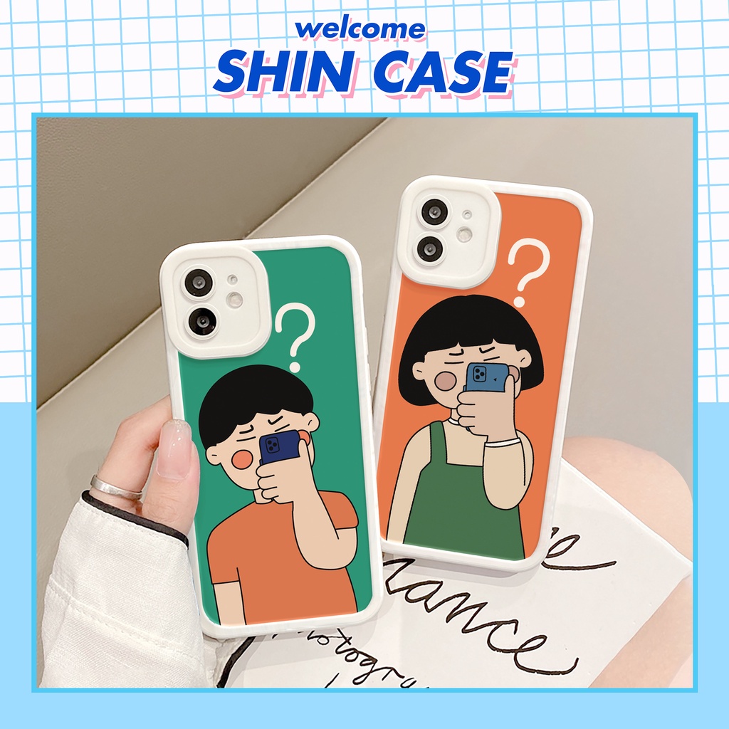 Ốp lưng iphone WhatWhat bóng cạnh vuông 6/6plus/6s/6splus/7/7plus/8/8plus/x/xs/11/12/13/14/pro/max/promax/plus/shin/case