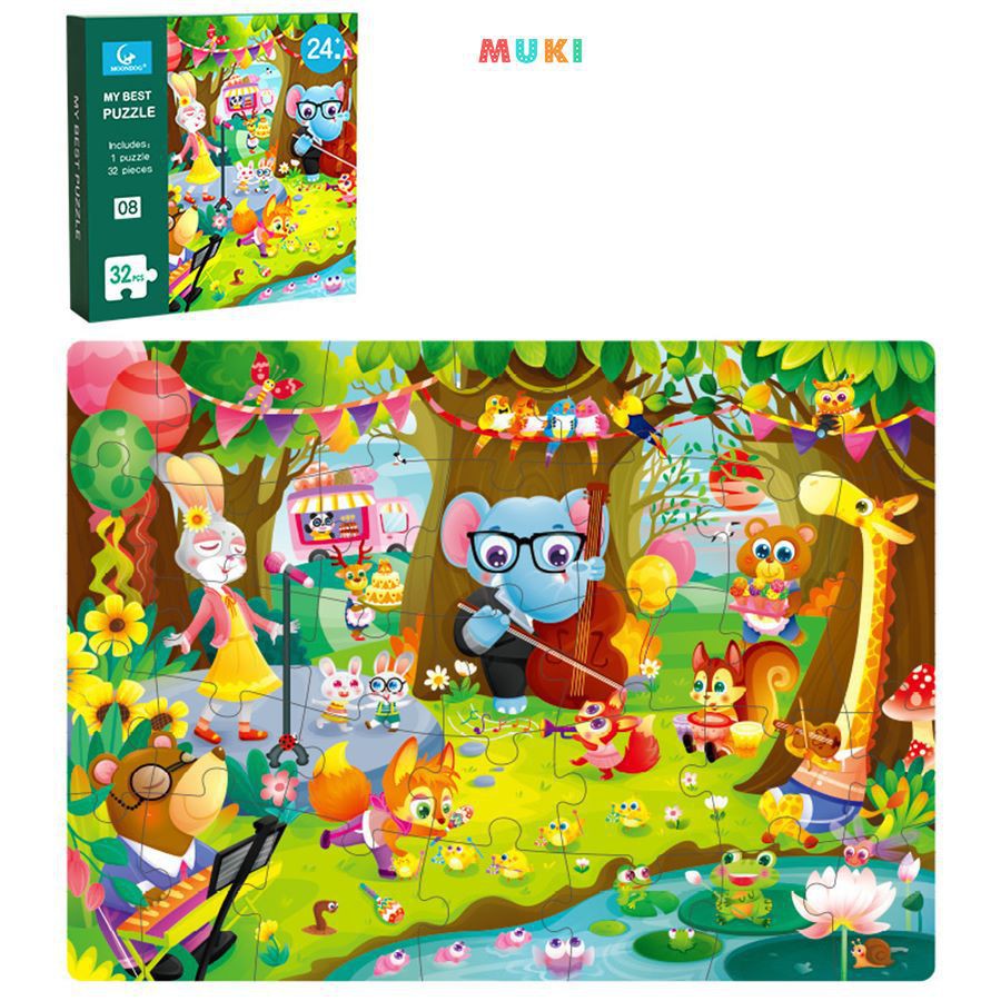 Đồ chơi - Lắp ghép My Best Puzzle MoonDog nhiều chủ đề cho bé