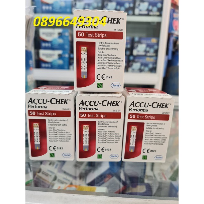  Que thử đường huyết Accu chek performa 50 que