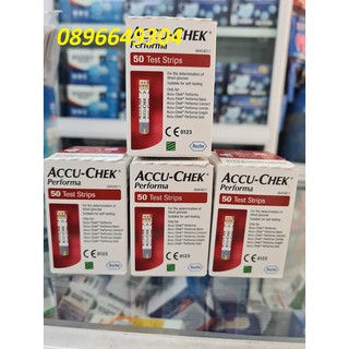 Que thử đường huyết Accu chek performa 50 que