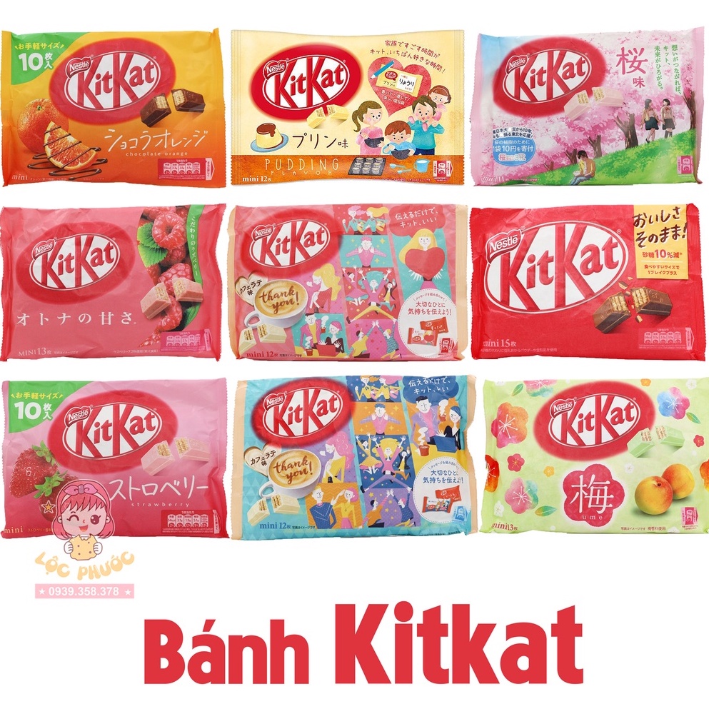 KITKAT MIX VỊ