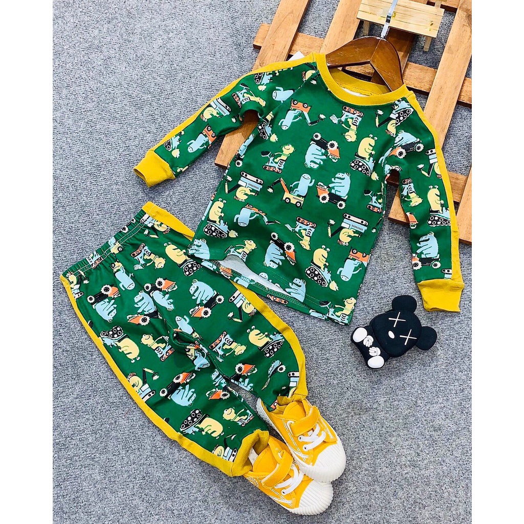 Set 2 bộ dài tay cho bé trai
