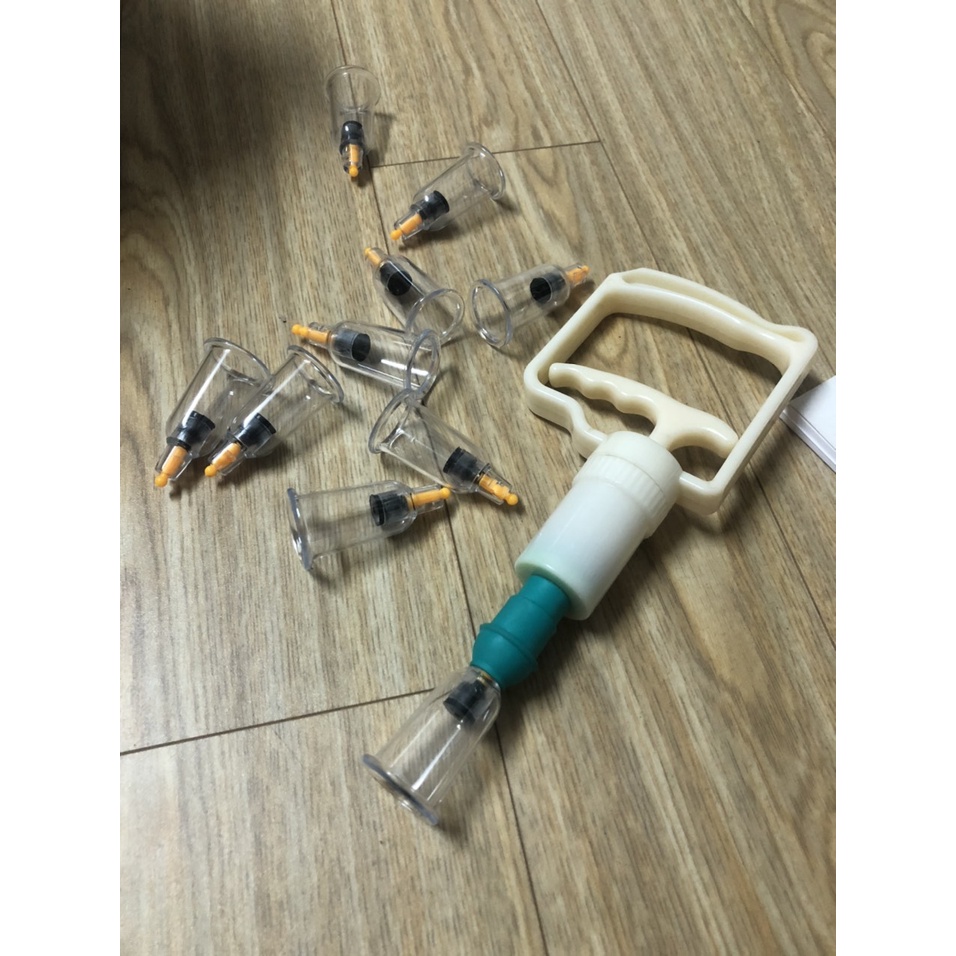 Bộ súng hút máu bầm - Bộ giác hơi hút mủ