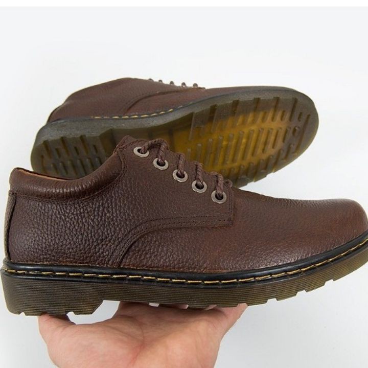 Giày tây nam cao cấp da bò thật Dr. GT29 màu Nâu | BigBuy360 - bigbuy360.vn