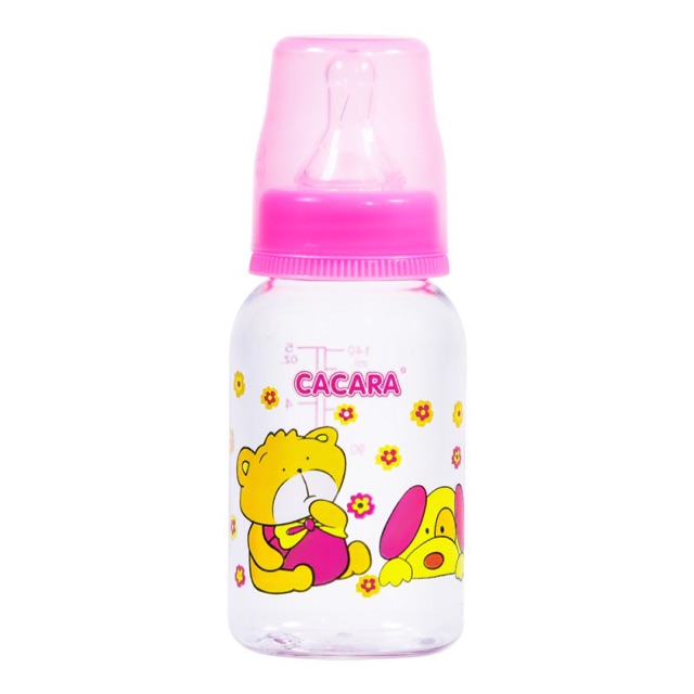 Bình Sữa Cacara An Toàn Cho Bé 140ml