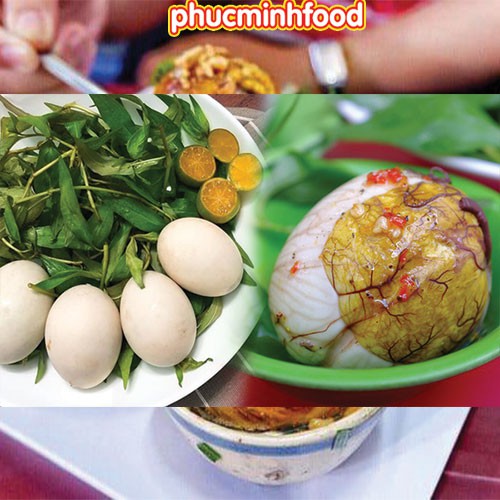 Hột Vịt Lộn vỉ 10 trứng con ấp vừa ăn từ 15-18 ngày