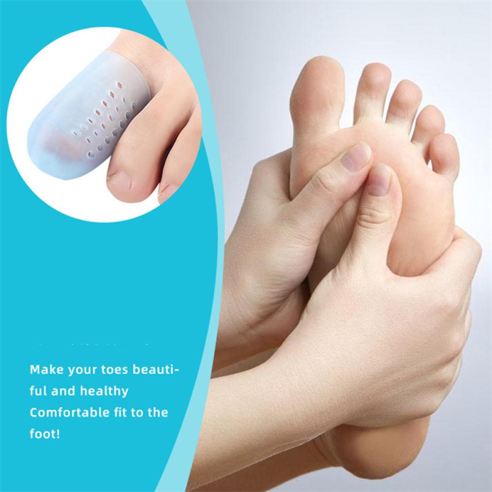 Set 2 Vỏ Bọc Bảo Vệ Ngón Chân Cái Chất Liệu Silicon Mềm Thoáng Khí Bảo Vệ Ngón Chân J2R3