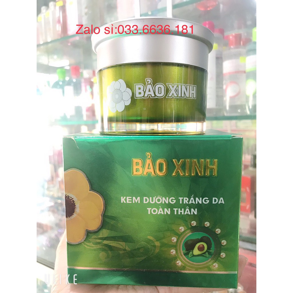 kem trắng da toàn thân body bảo xinh 110g hủ lớn [ chính hãng 100%]