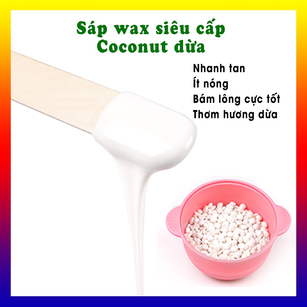 Sáp Wax Lông Premier Siêu Bám Lông - Wax lông nách, wax tẩy lông chân, wax tẩy lông vùng kín, hard wax bean