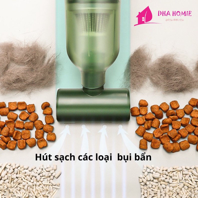 MÁY HÚT BỤI CẦM TAY MINI, HÚT LÔNG CHÓ MÈO, HÚT BỤI Ô TÔ BẢO HÀNH 6 THÁNG.
