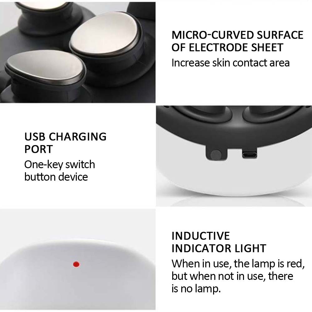 Máy Massage Cổ Suolaer Có 4 Đầu Tiếp Xúc Giúp Chăm Sóc Sức Khỏe