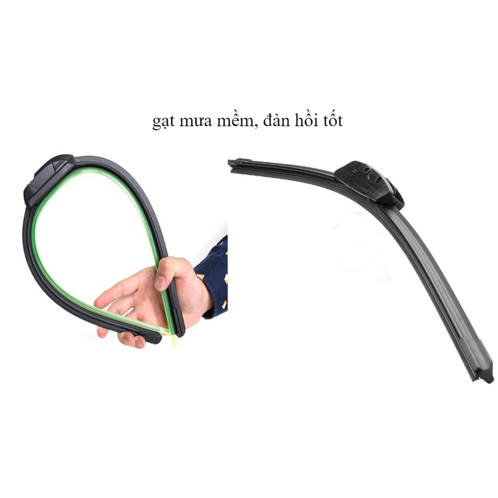 Gạt mưa ô tô, kính lái xe ô tô Mazda 2, Mazda 3, Mazda 6, Mazda CX-5, Mazda CX-8, Mazda BT-50 | Gạt nhẹ nhàng cực sạch