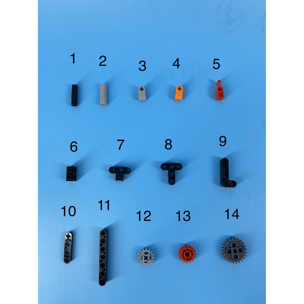 Phụ kiện Moc Lego : Combo 3 gạch lẻ  tương thích với gạch lego technic