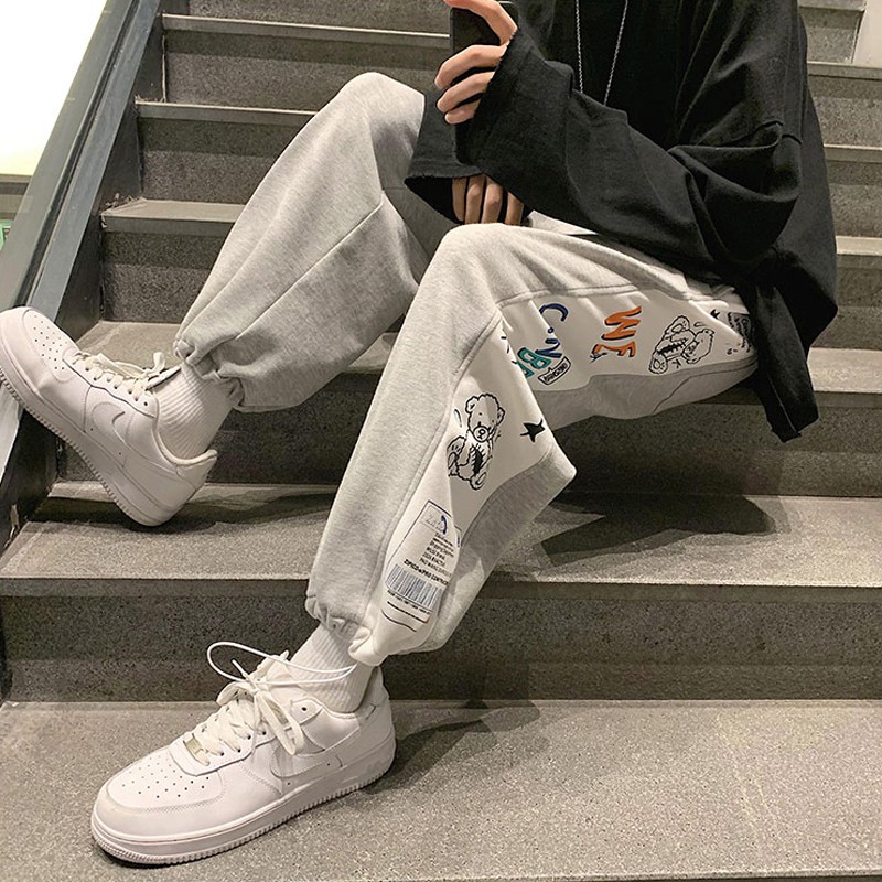 Quần Jogger nam nữ WE CAN BE - Quần ống rộng 2 Màu phong cách Ulzzang Unisex chất liệu Umi Tiny Clothes