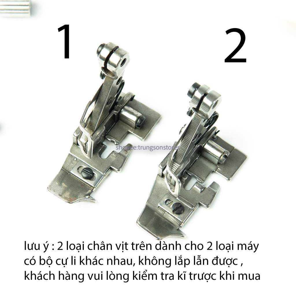 Chân vịt máy vắt sổ công nghiệp 5 chỉ jack , bruce , siruba K,...